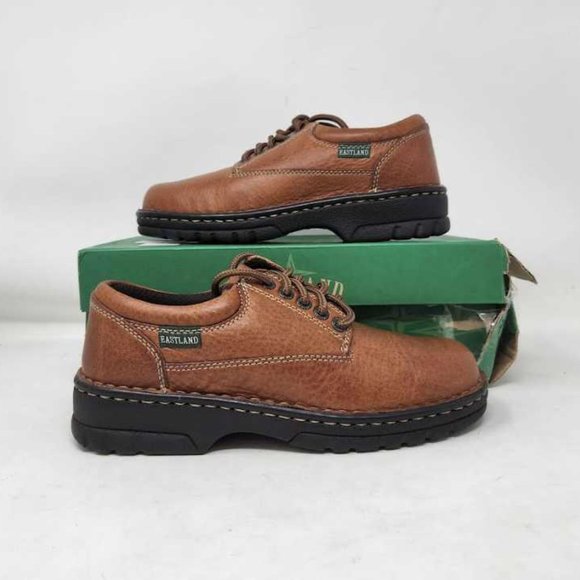 Eastland Shoes New Womens 8 Eastland Plainview Tan Oxford Shoes
